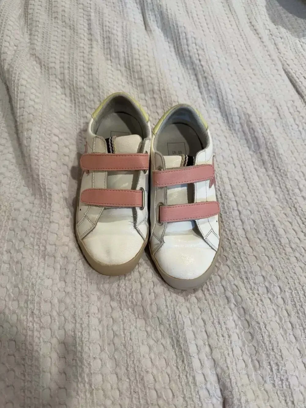 Shu Shop Sunnymini Dust Pink Star Sneakers Size 12